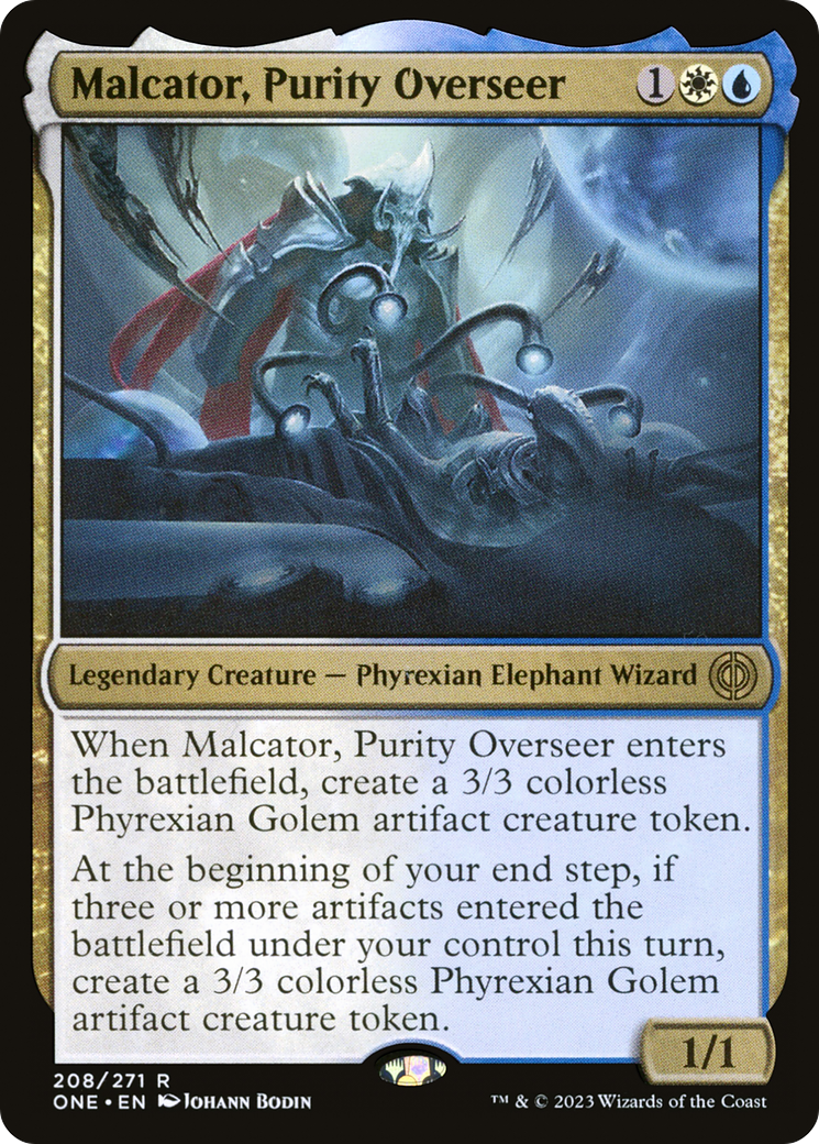 Malcator, Purity Overseer [Phyrexia: All Will Be One] | The Gaming Verse