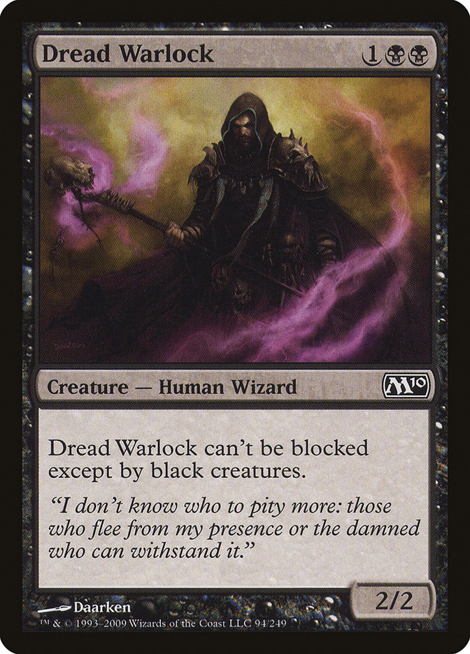 Dread Warlock [Magic 2010] | The Gaming Verse