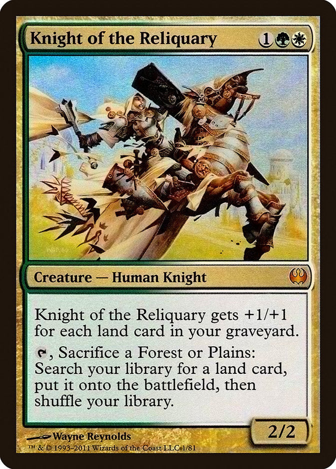 Knight of the Reliquary [Duel Decks: Knights vs. Dragons] | The Gaming Verse