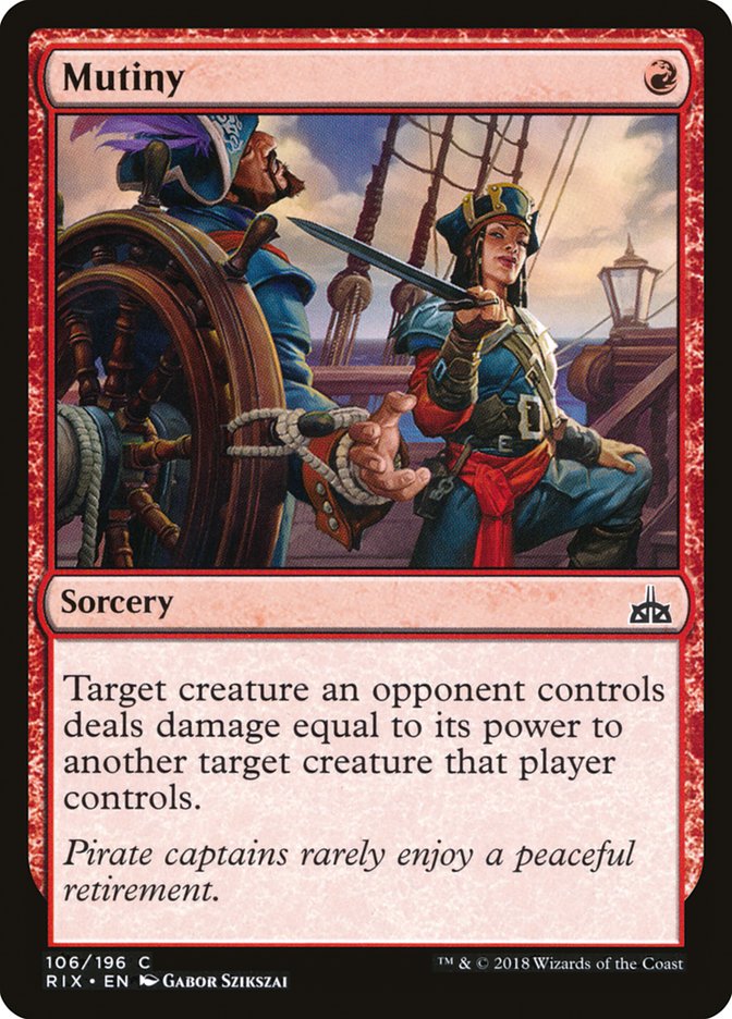 Mutiny [Rivals of Ixalan] | The Gaming Verse