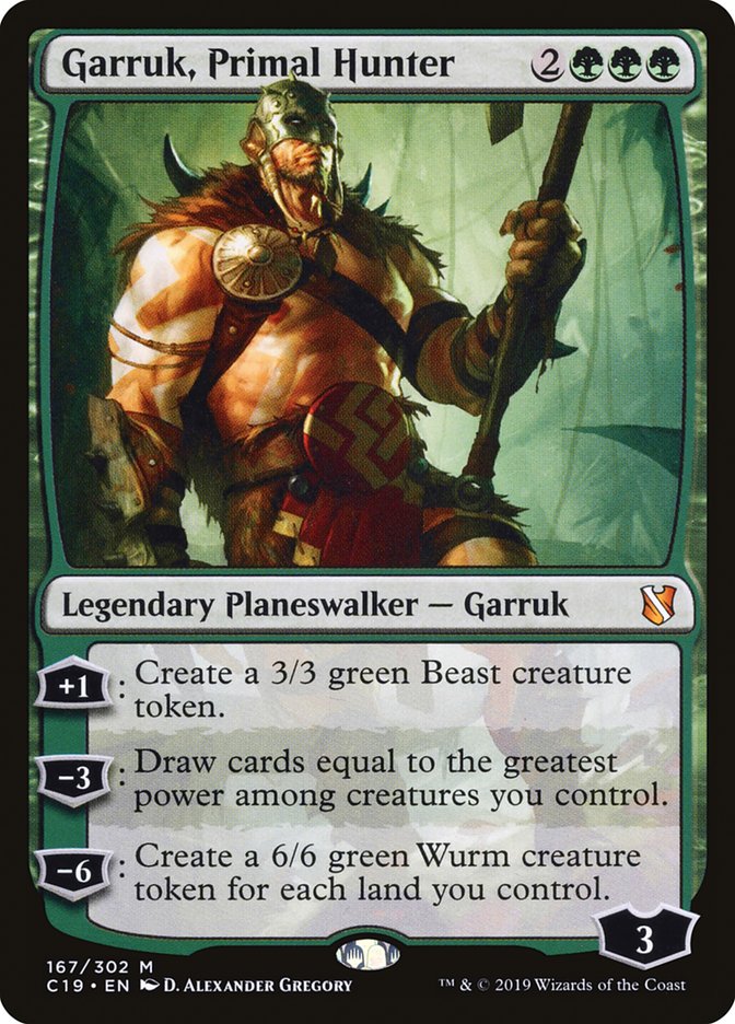 Garruk, Primal Hunter [Commander 2019] | The Gaming Verse