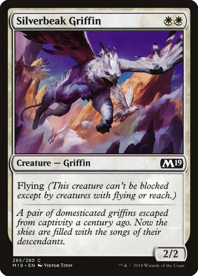 Silverbeak Griffin [Core Set 2019] | The Gaming Verse