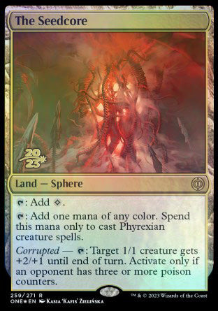 The Seedcore [Phyrexia: All Will Be One Prerelease Promos] | The Gaming Verse