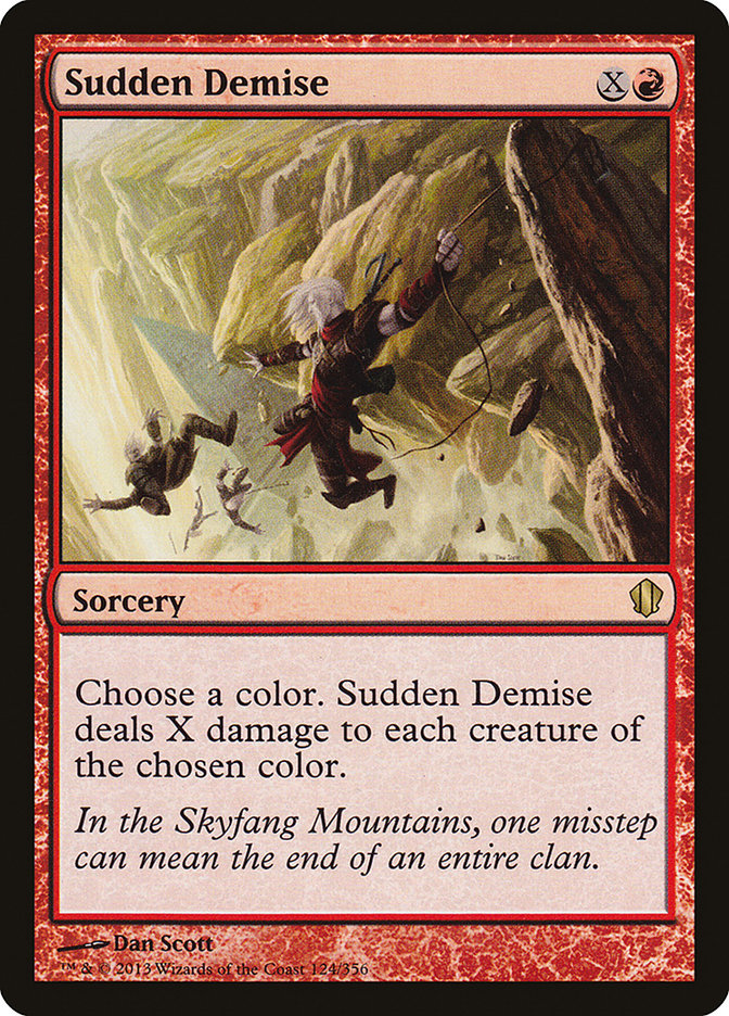 Sudden Demise [Commander 2013] | The Gaming Verse