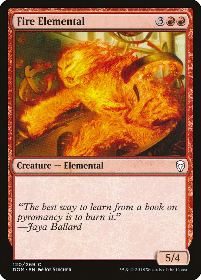 Fire Elemental [Dominaria] | The Gaming Verse