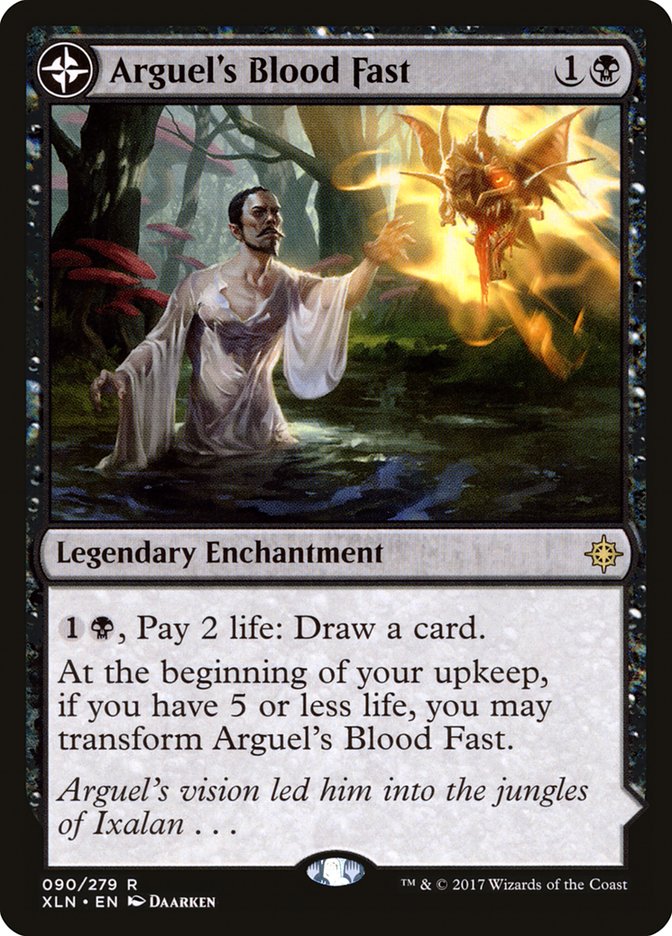 Arguel's Blood Fast // Temple of Aclazotz [Ixalan] | The Gaming Verse