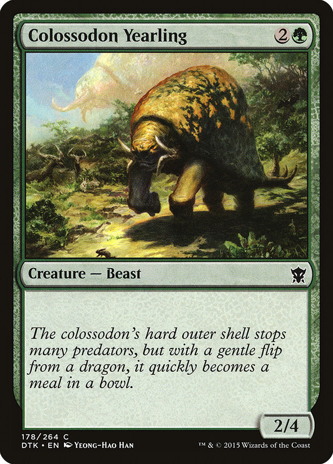 Colossodon Yearling [Dragons of Tarkir] | The Gaming Verse