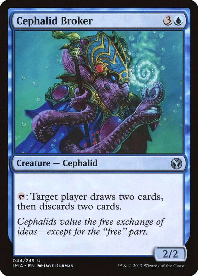 Cephalid Broker [Iconic Masters] | The Gaming Verse