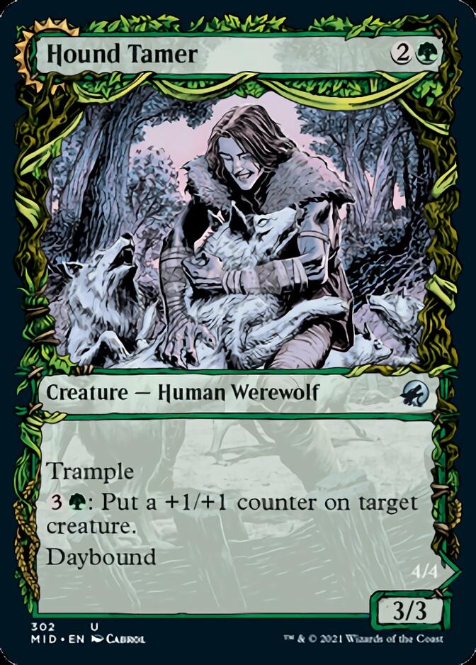 Hound Tamer // Untamed Pup (Showcase Equinox) [Innistrad: Midnight Hunt] | The Gaming Verse