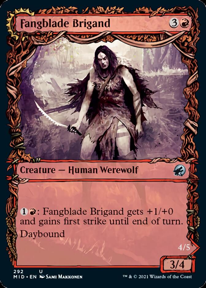 Fangblade Brigand // Fangblade Eviscerator (Showcase Equinox) [Innistrad: Midnight Hunt] | The Gaming Verse