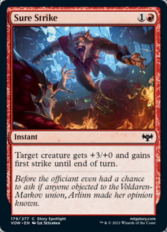 Sure Strike [Innistrad: Crimson Vow] | The Gaming Verse