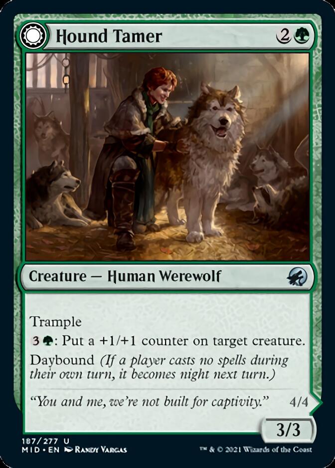 Hound Tamer // Untamed Pup [Innistrad: Midnight Hunt] | The Gaming Verse