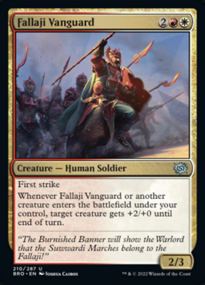 Fallaji Vanguard [The Brothers' War] | The Gaming Verse