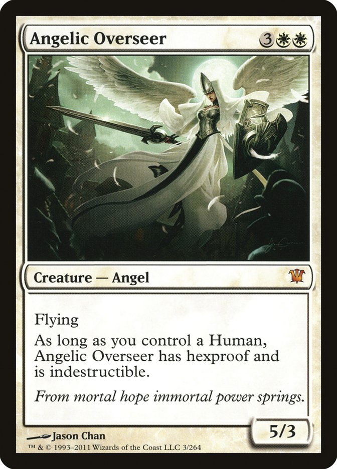 Angelic Overseer [Innistrad] | The Gaming Verse