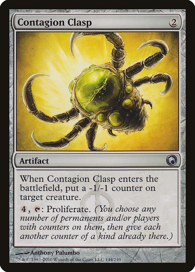 Contagion Clasp [Scars of Mirrodin] | The Gaming Verse