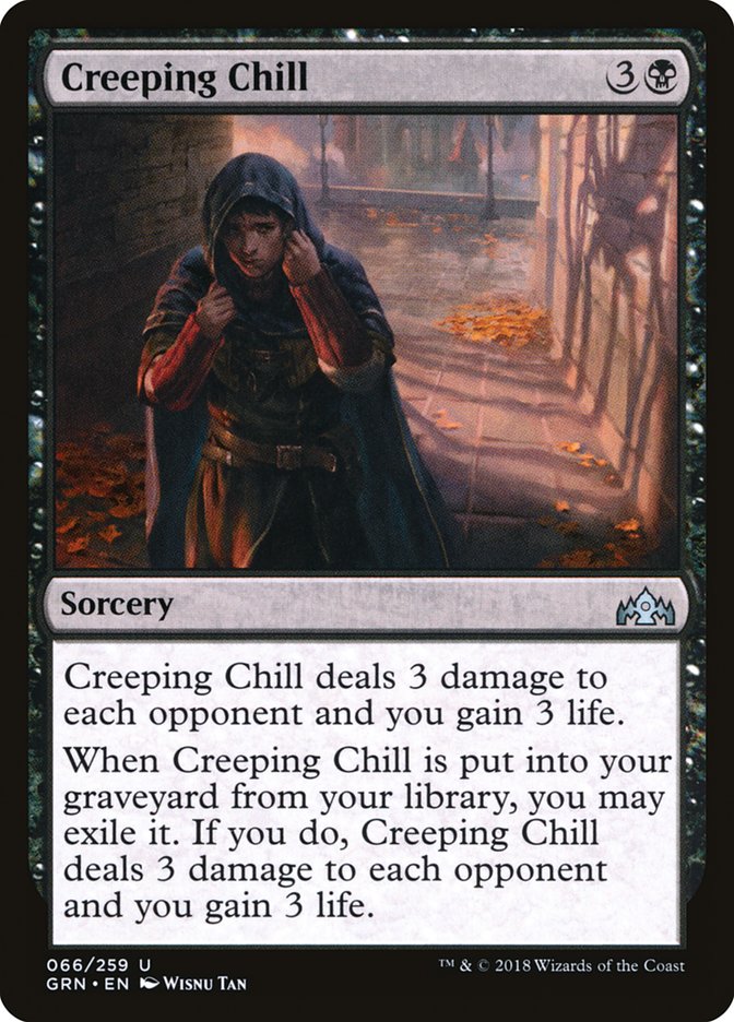 Creeping Chill [Guilds of Ravnica] | The Gaming Verse