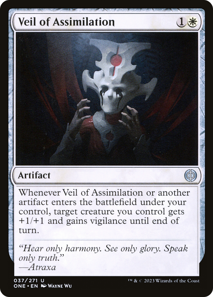 Veil of Assimilation [Phyrexia: All Will Be One] | The Gaming Verse