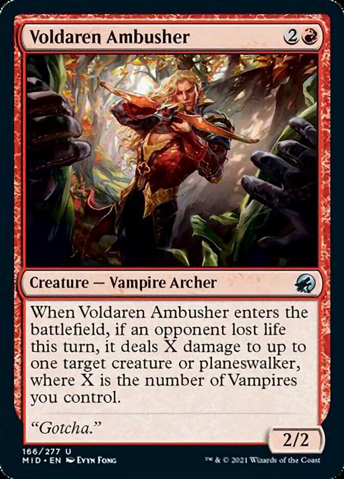 Voldaren Ambusher [Innistrad: Midnight Hunt] | The Gaming Verse