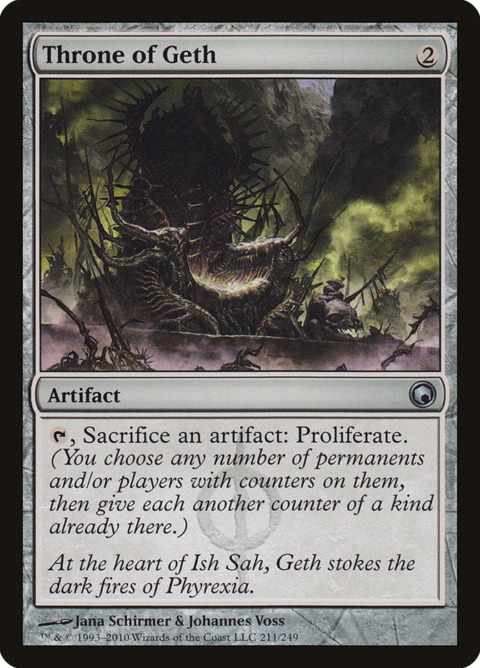 Throne of Geth [Scars of Mirrodin] | The Gaming Verse