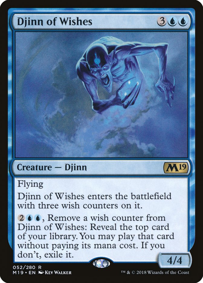 Djinn of Wishes [Core Set 2019] | The Gaming Verse