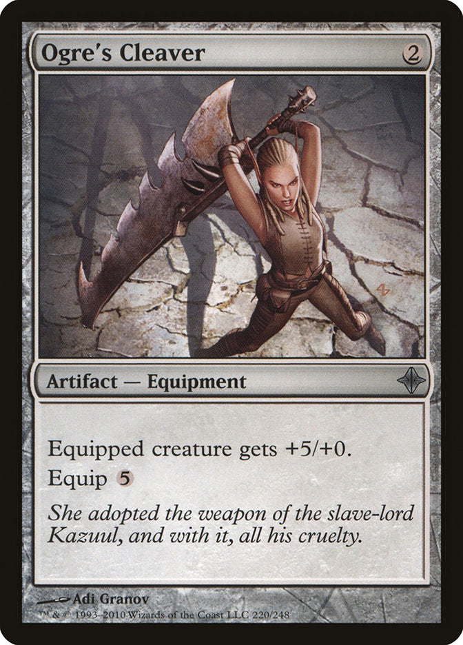 Ogre's Cleaver [Rise of the Eldrazi] | The Gaming Verse