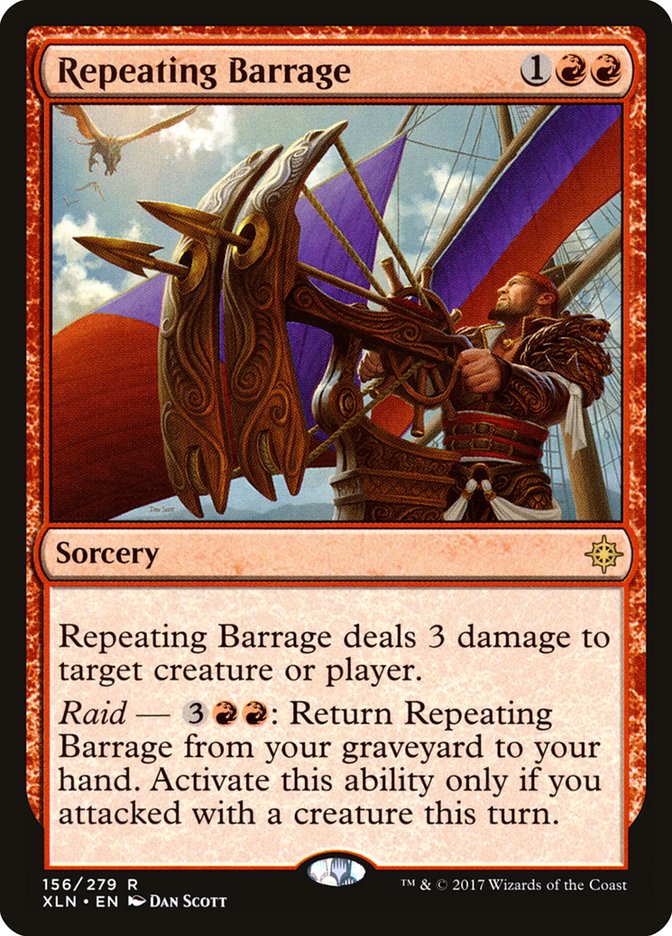 Repeating Barrage [Ixalan] | The Gaming Verse