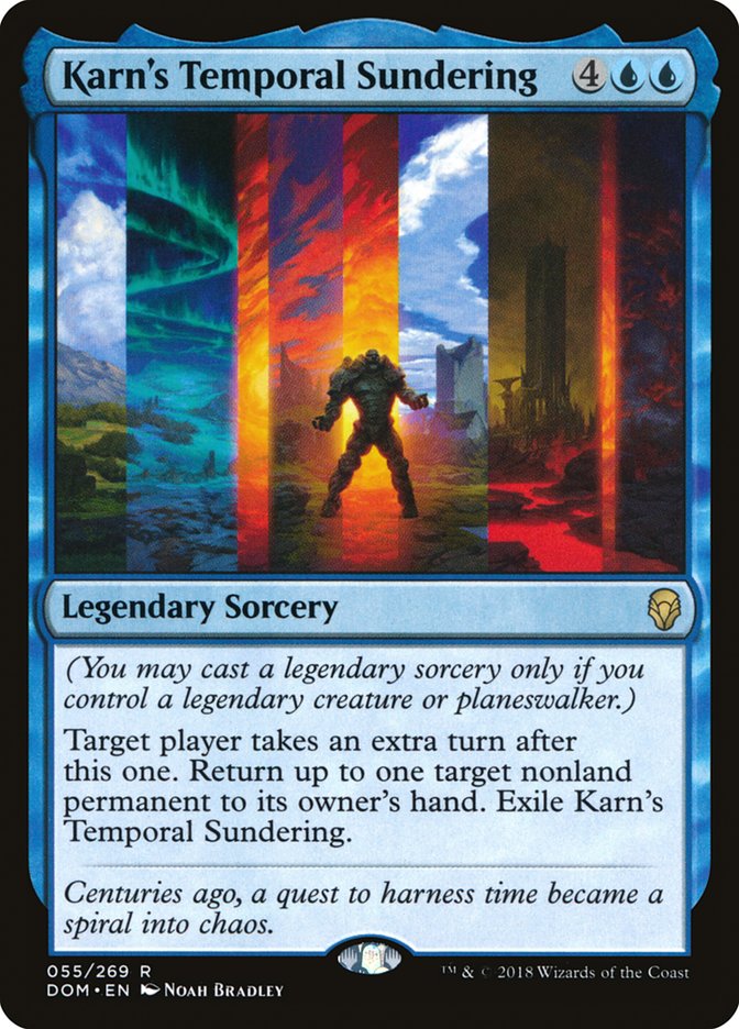 Karn's Temporal Sundering [Dominaria] | The Gaming Verse