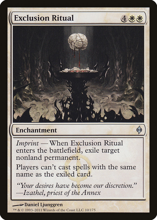 Exclusion Ritual [New Phyrexia] | The Gaming Verse