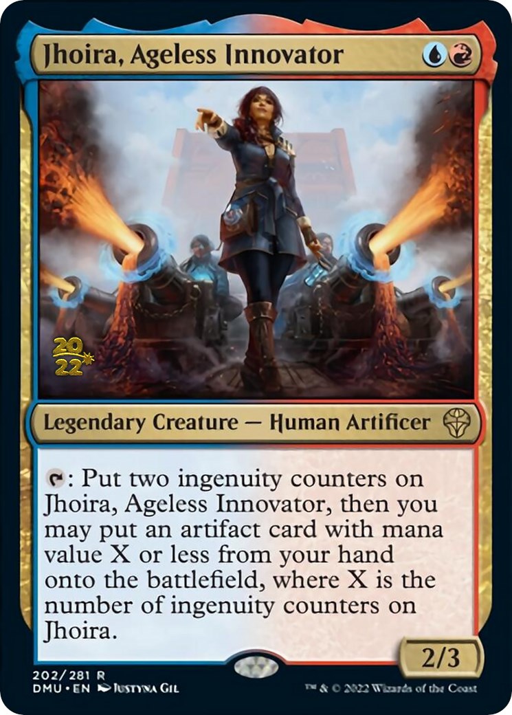 Jhoira, Ageless Innovator [Dominaria United Prerelease Promos] | The Gaming Verse