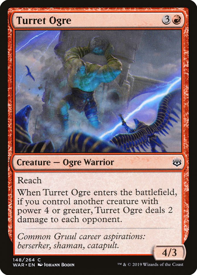 Turret Ogre [War of the Spark] | The Gaming Verse