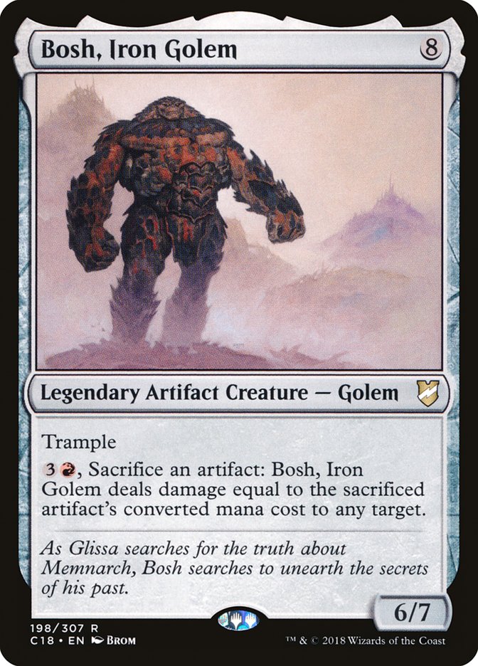 Bosh, Iron Golem [Commander 2018] | The Gaming Verse