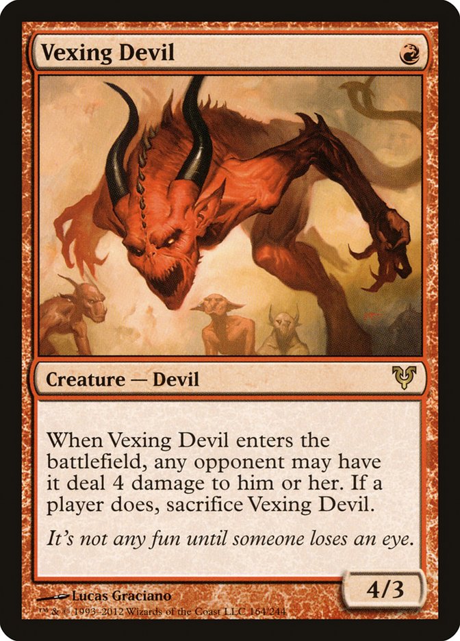 Vexing Devil [Avacyn Restored] | The Gaming Verse