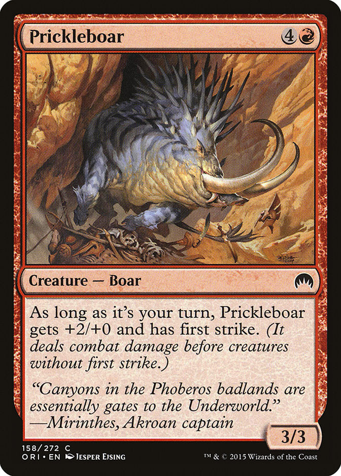 Prickleboar [Magic Origins] | The Gaming Verse