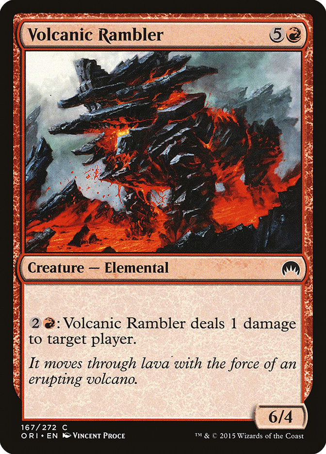 Volcanic Rambler [Magic Origins] | The Gaming Verse