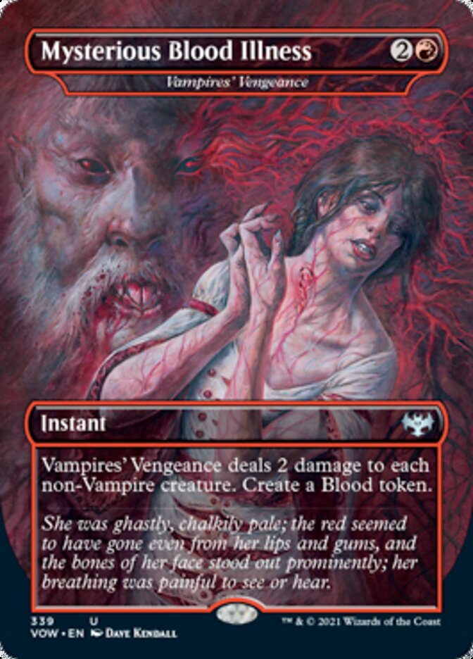 Vampires' Vengeance - Mysterious Blood Illness [Innistrad: Crimson Vow] | The Gaming Verse