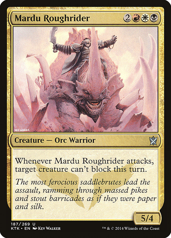 Mardu Roughrider [Khans of Tarkir] | The Gaming Verse