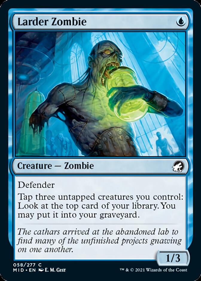 Larder Zombie [Innistrad: Midnight Hunt] | The Gaming Verse