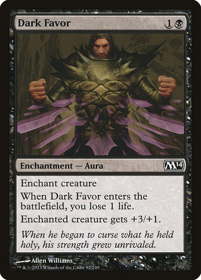 Dark Favor [Magic 2014] | The Gaming Verse