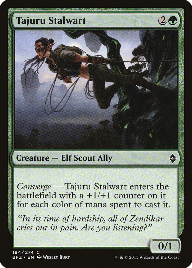 Tajuru Stalwart [Battle for Zendikar] | The Gaming Verse