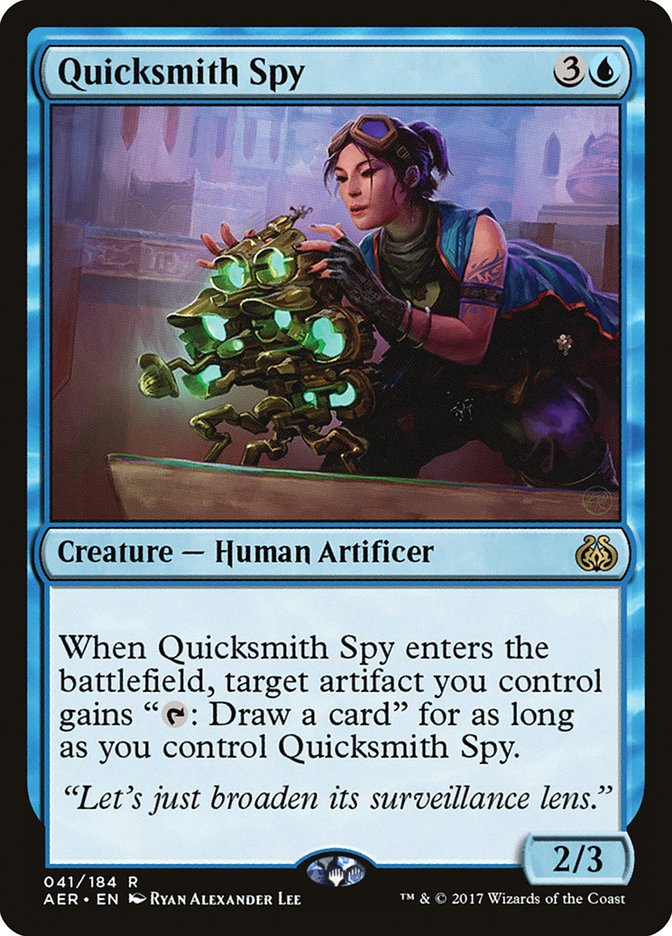 Quicksmith Spy [Aether Revolt] | The Gaming Verse