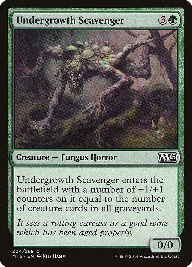 Undergrowth Scavenger [Magic 2015] | The Gaming Verse