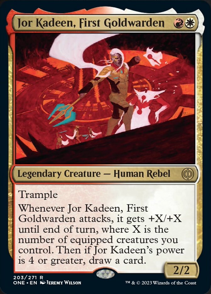 Jor Kadeen, First Goldwarden [Phyrexia: All Will Be One] | The Gaming Verse