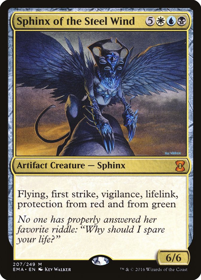 Sphinx of the Steel Wind [Eternal Masters] | The Gaming Verse