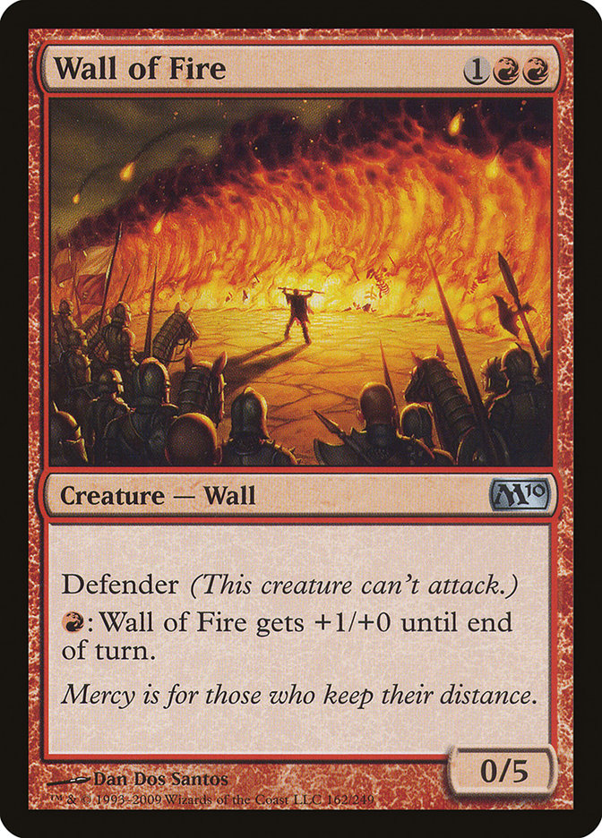 Wall of Fire [Magic 2010] | The Gaming Verse