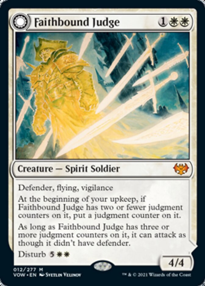 Faithbound Judge // Sinner's Judgment [Innistrad: Crimson Vow] | The Gaming Verse