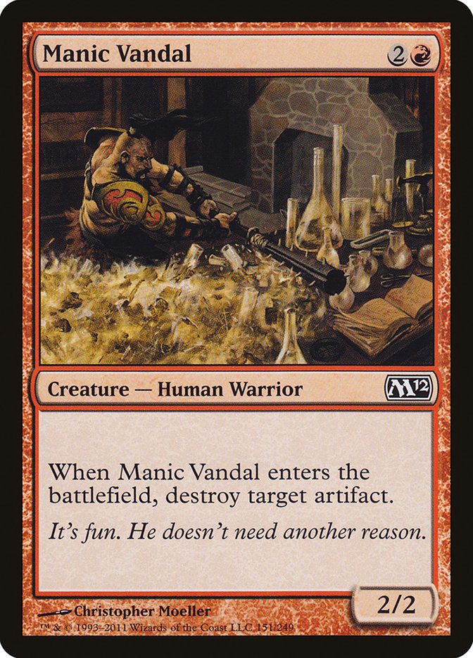 Manic Vandal [Magic 2012] | The Gaming Verse