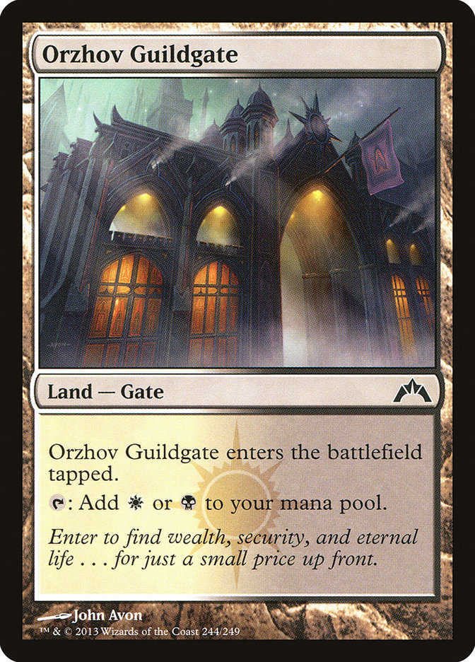 Orzhov Guildgate [Gatecrash] | The Gaming Verse