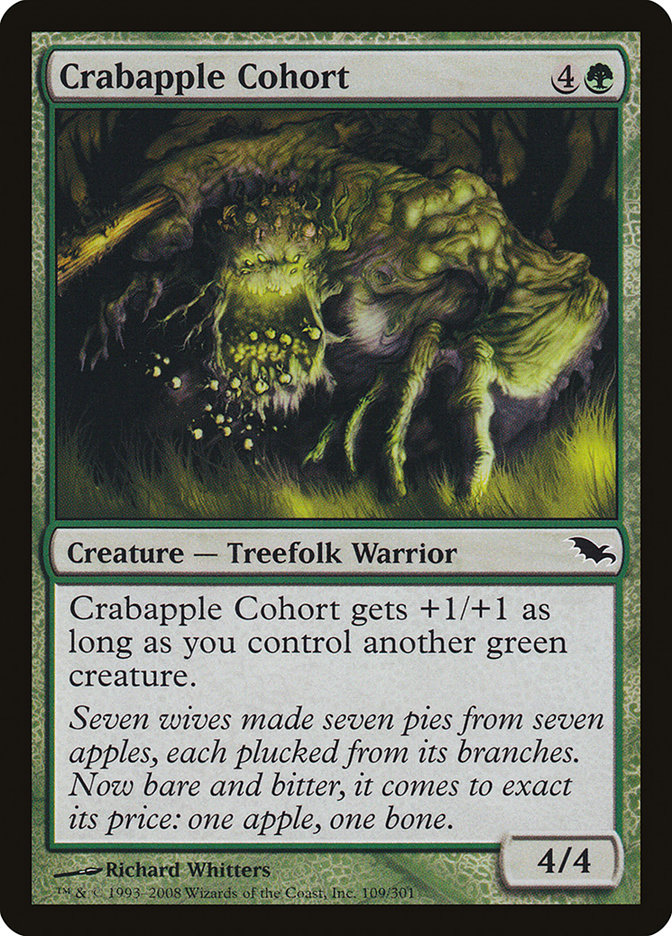 Crabapple Cohort [Shadowmoor] | The Gaming Verse