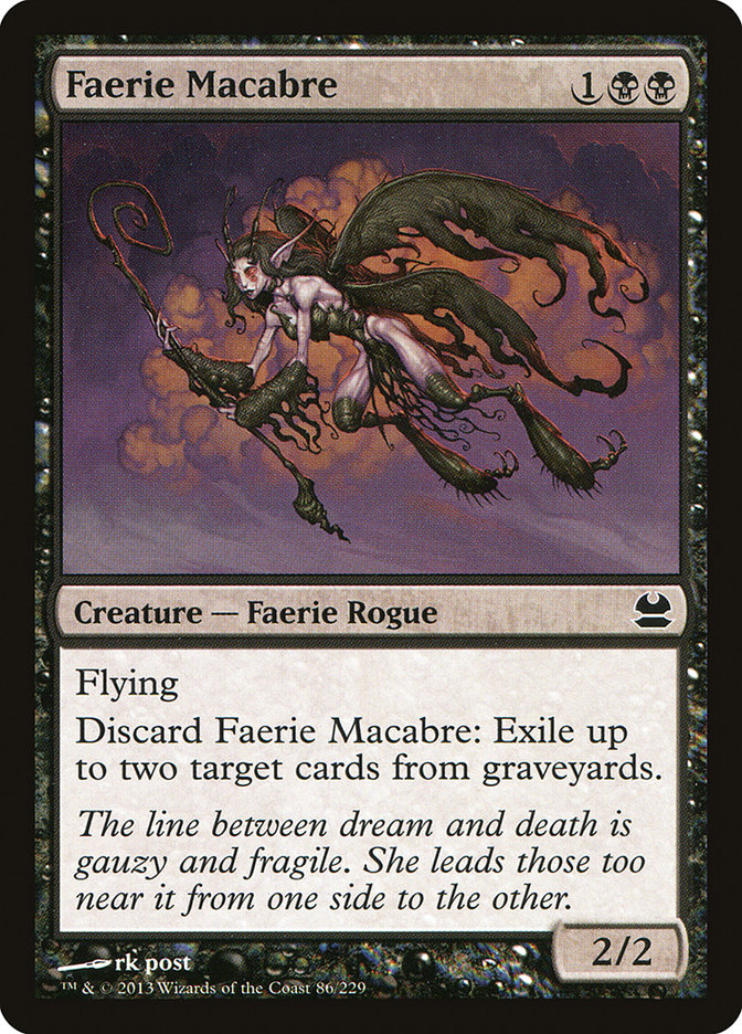 Faerie Macabre [Modern Masters] | The Gaming Verse