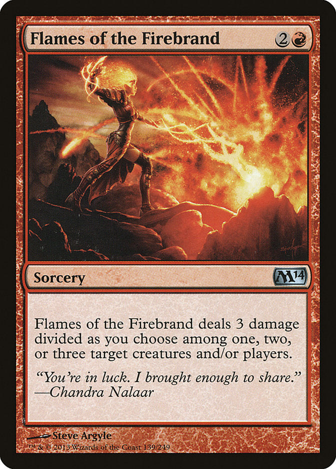 Flames of the Firebrand [Magic 2014] | The Gaming Verse